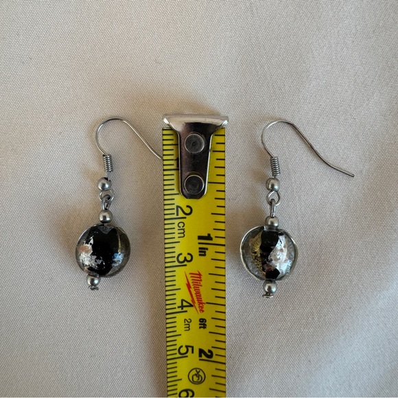 Murano Handmade Glass Earrings - Picture 3 of 3